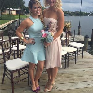 findersKEEPERS blue dress